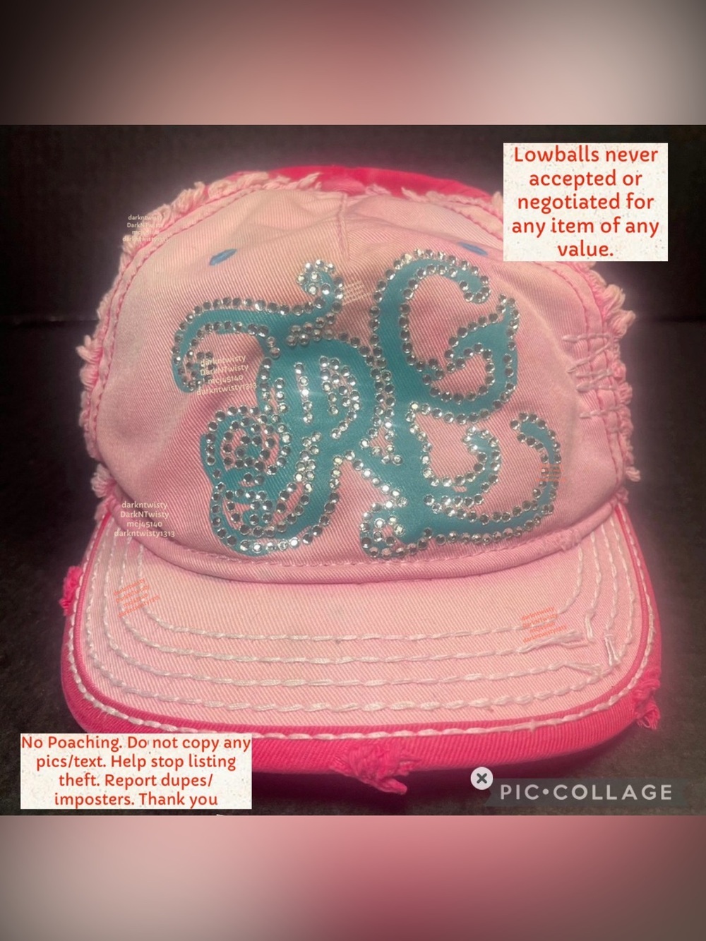True Religion Y2K Bling Style Rhinestone Short Bill Hat UNISEX Price Firm
